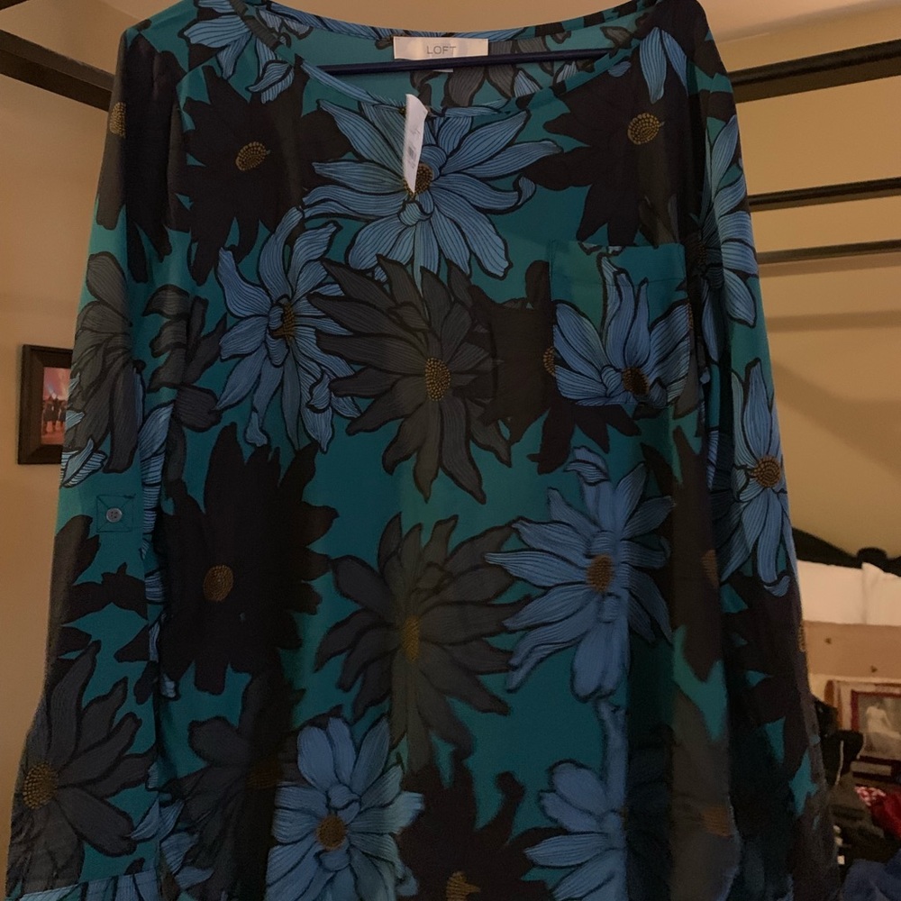 Brand new, with tags, floral blouse